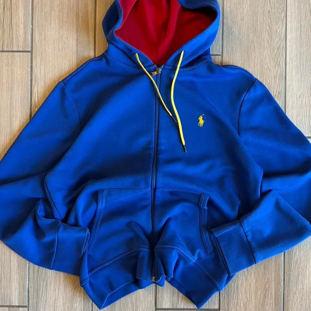 Polo by Ralph Lauren Performance Zip Up Hoodie - Size M